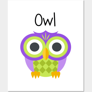 Mr. Owl Posters and Art